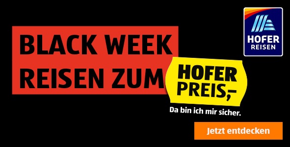 Banner_HOFER_REISEN_BlackThursday