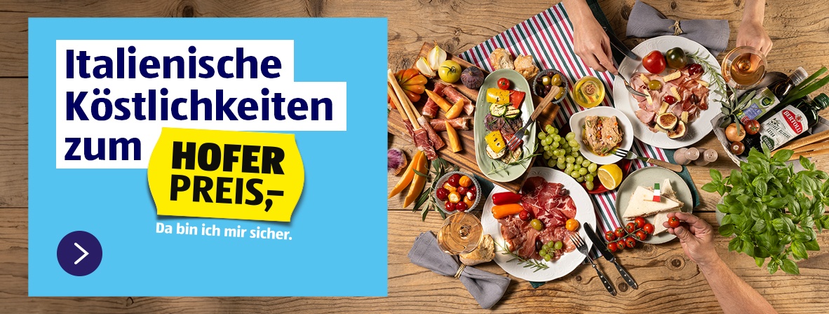 Italienische Köstlichkeiten