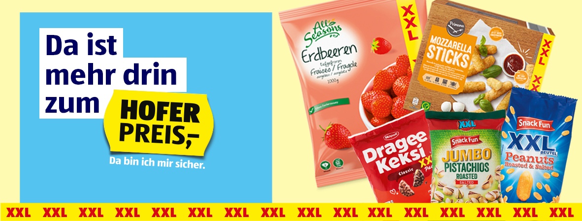 XXL Produkte