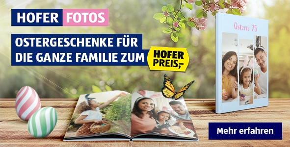 Banner HOFER FOTOS Osteraktion