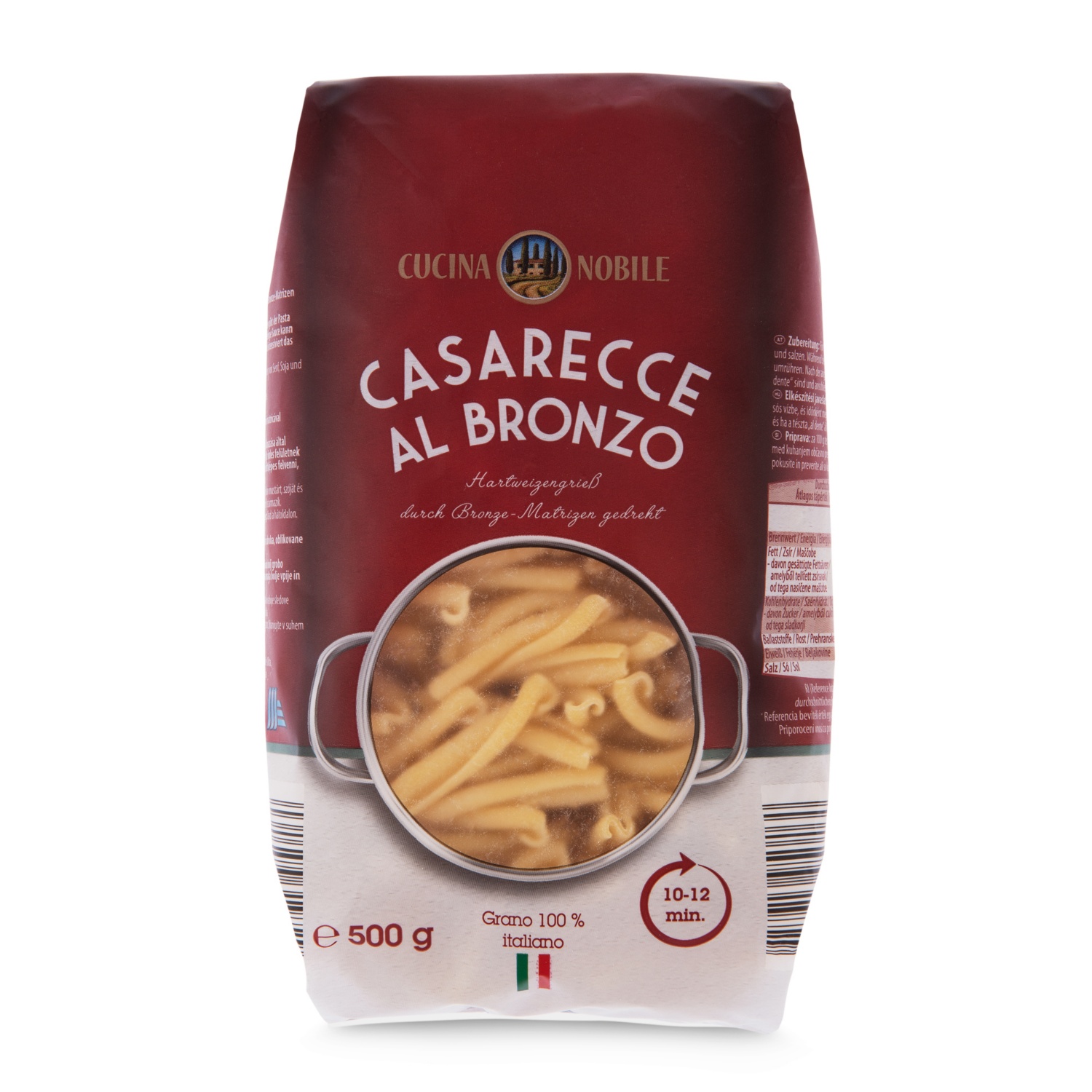 CUCINA NOBILE Bronze die Pasta, Casarecce