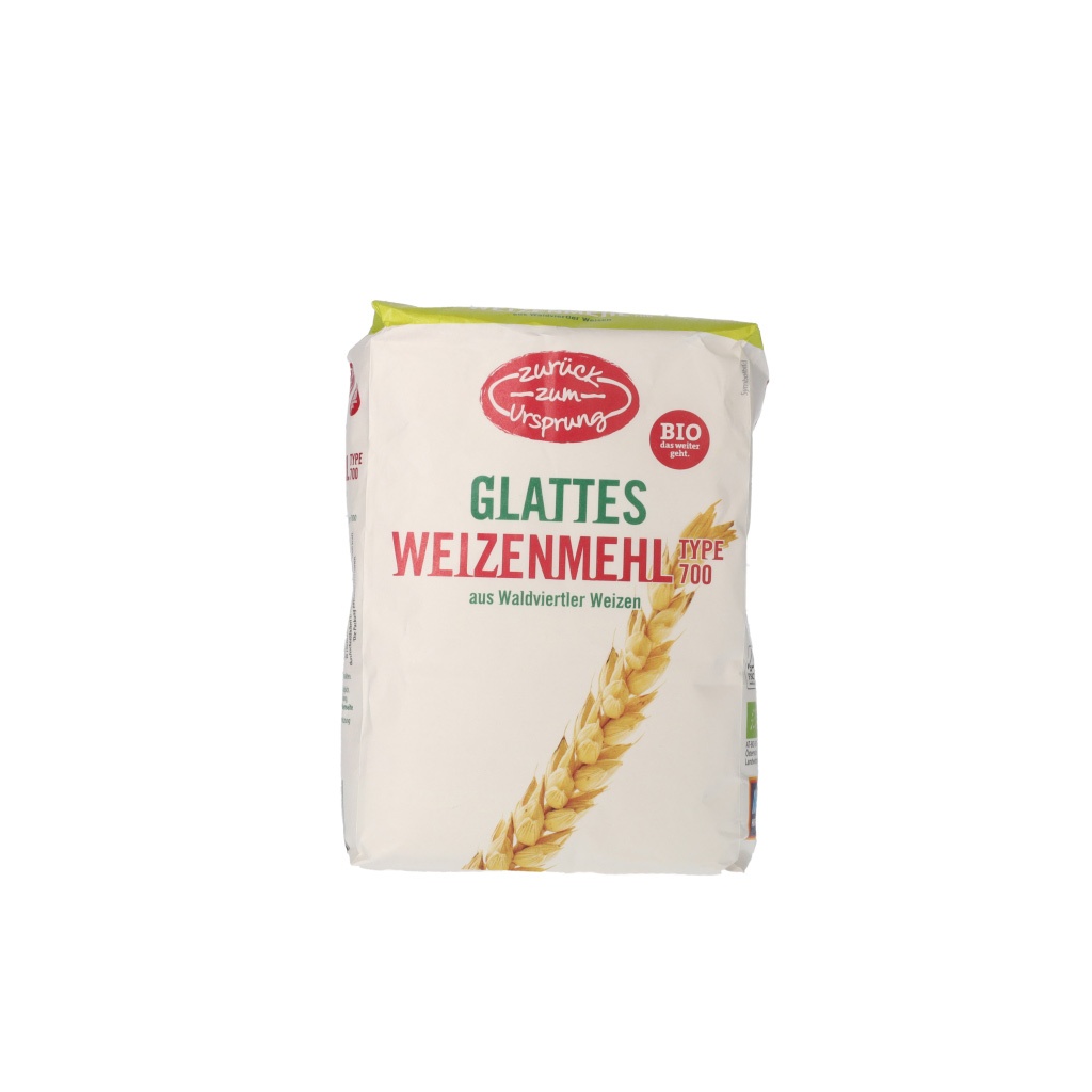 ZURÜCK ZUM URSPRUNG BIO-Weizenmehl, Glatt