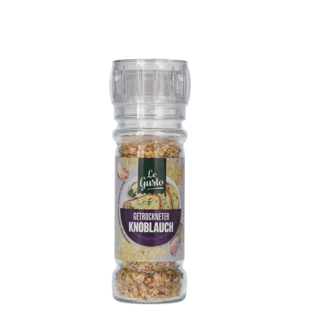 LE GUSTO Gewürzmühle, Knoblauch