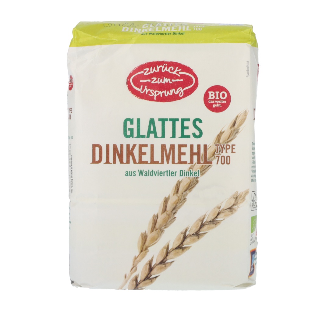 ZURÜCK ZUM URSPRUNG BIO-Dinkelmehl, Glatt