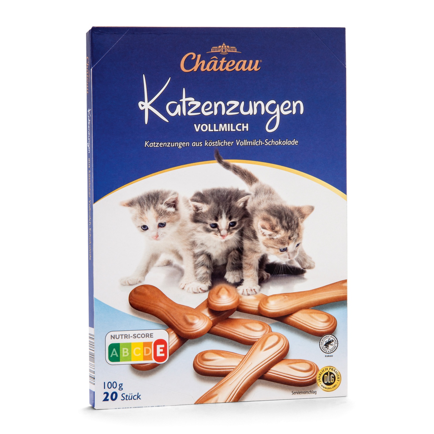 CHOCEUR Katzenzungen, Vollmilch