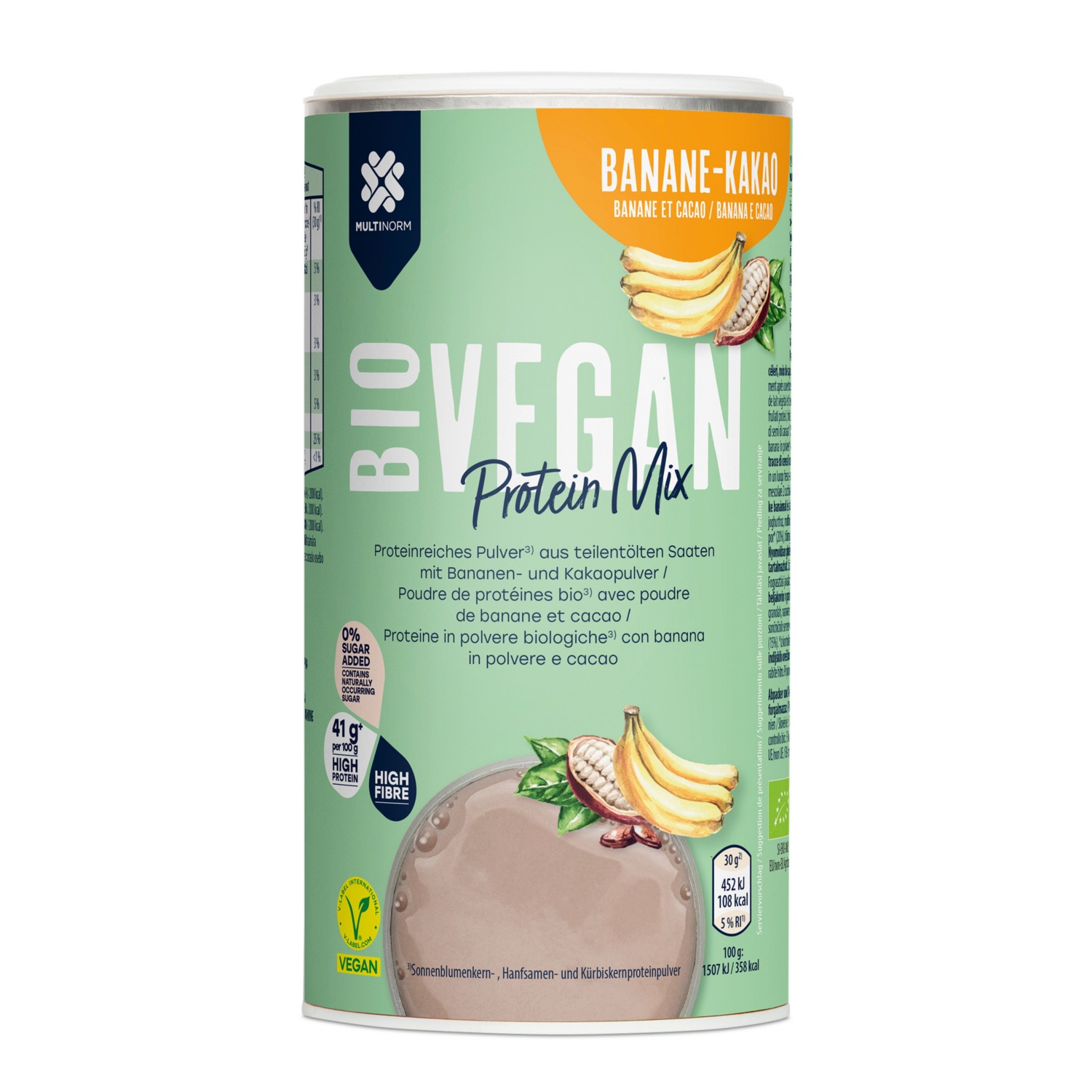 MULTINORM BIO-Protein Mix, Banane-Kakao