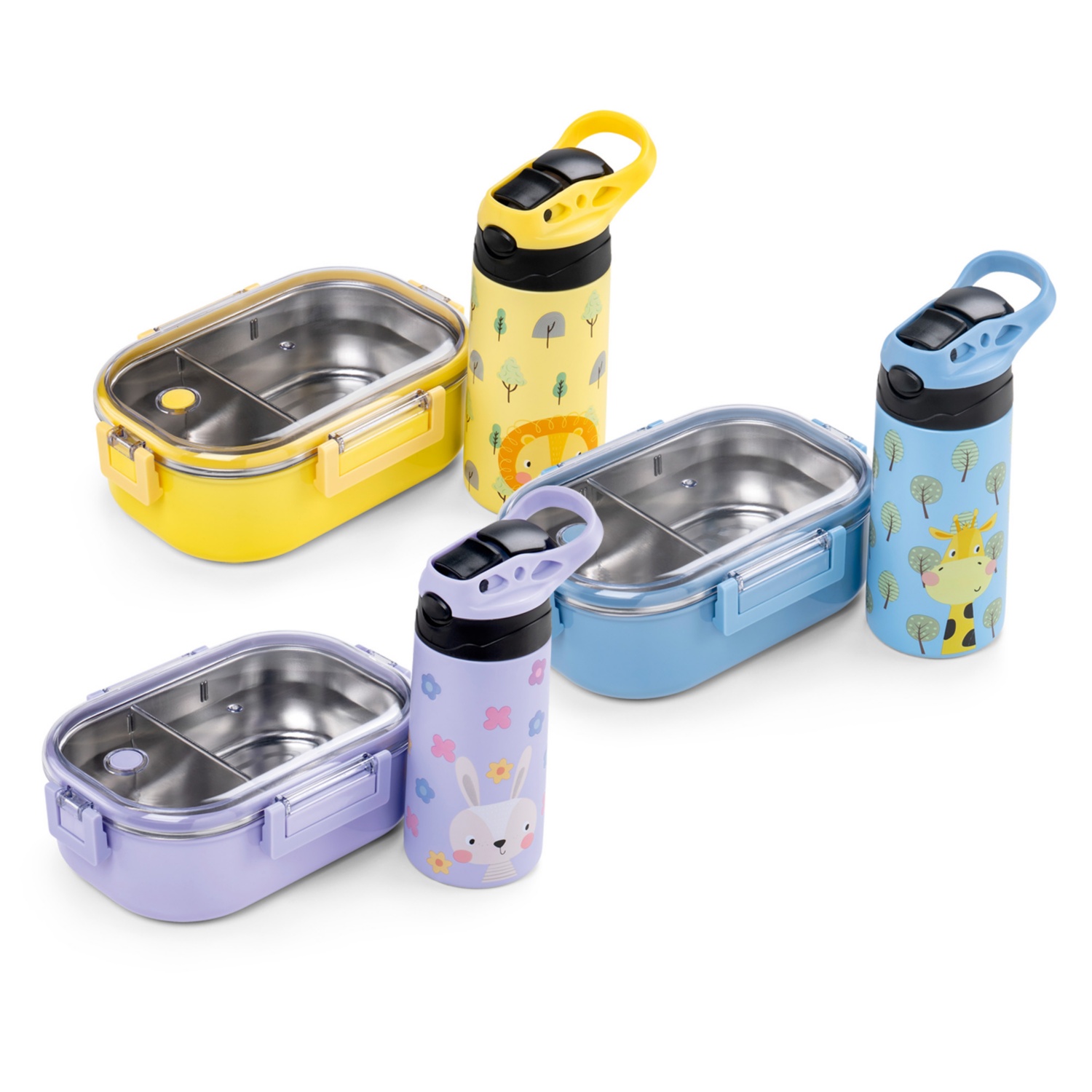 CROFTON Back to School Trinkflasche/Lunchbox