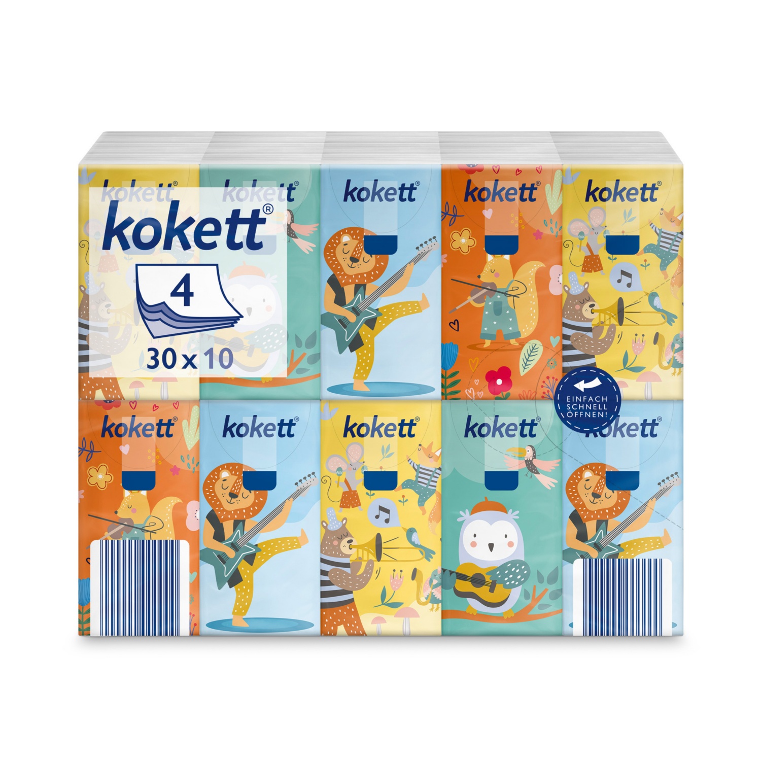 KOKETT Taschentücher mit Kindermotiv