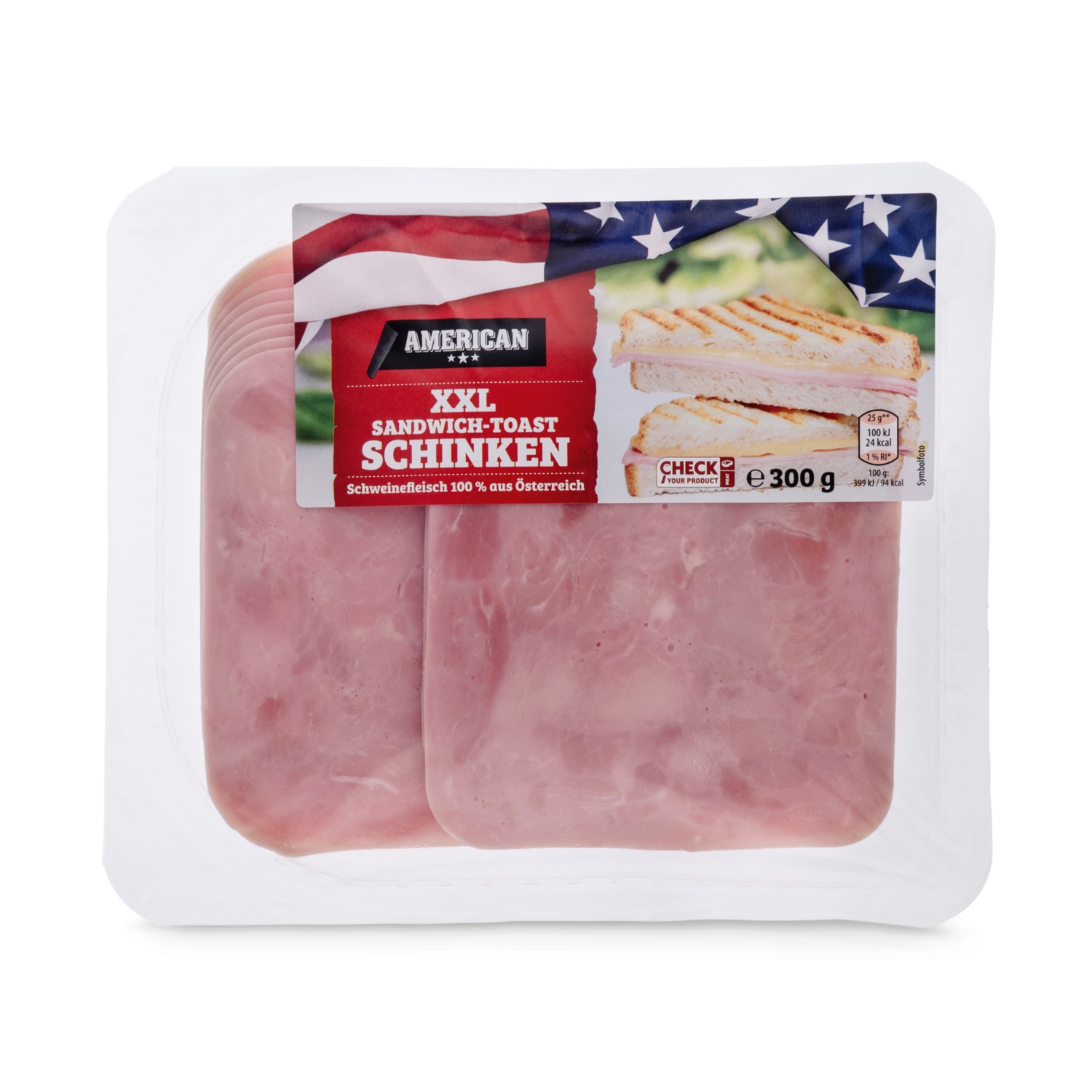 AMERICAN XXL Sandwich Toastschinken