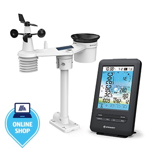 BRESSER 4-Tage 4CAST WLAN-Wetterstation mit 7-in-1-Außensensor
