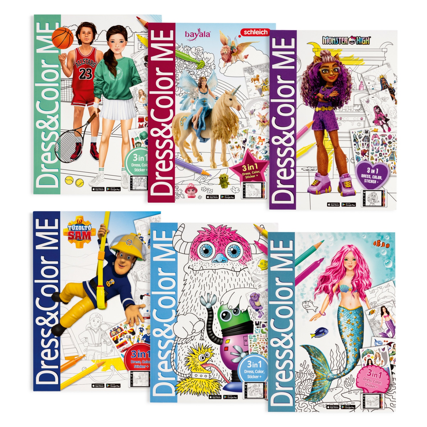 Dress&Color-Me Bücher