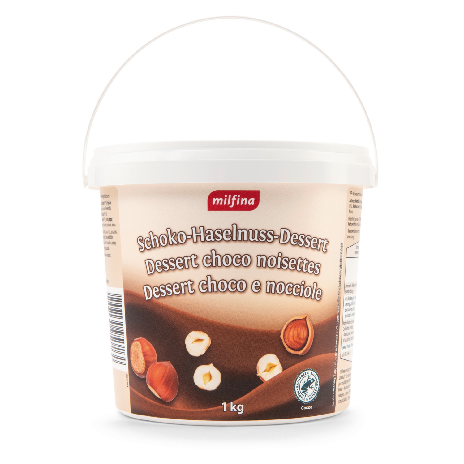MILFINA Joghurt & Dessert, Schoko-Haselnuss