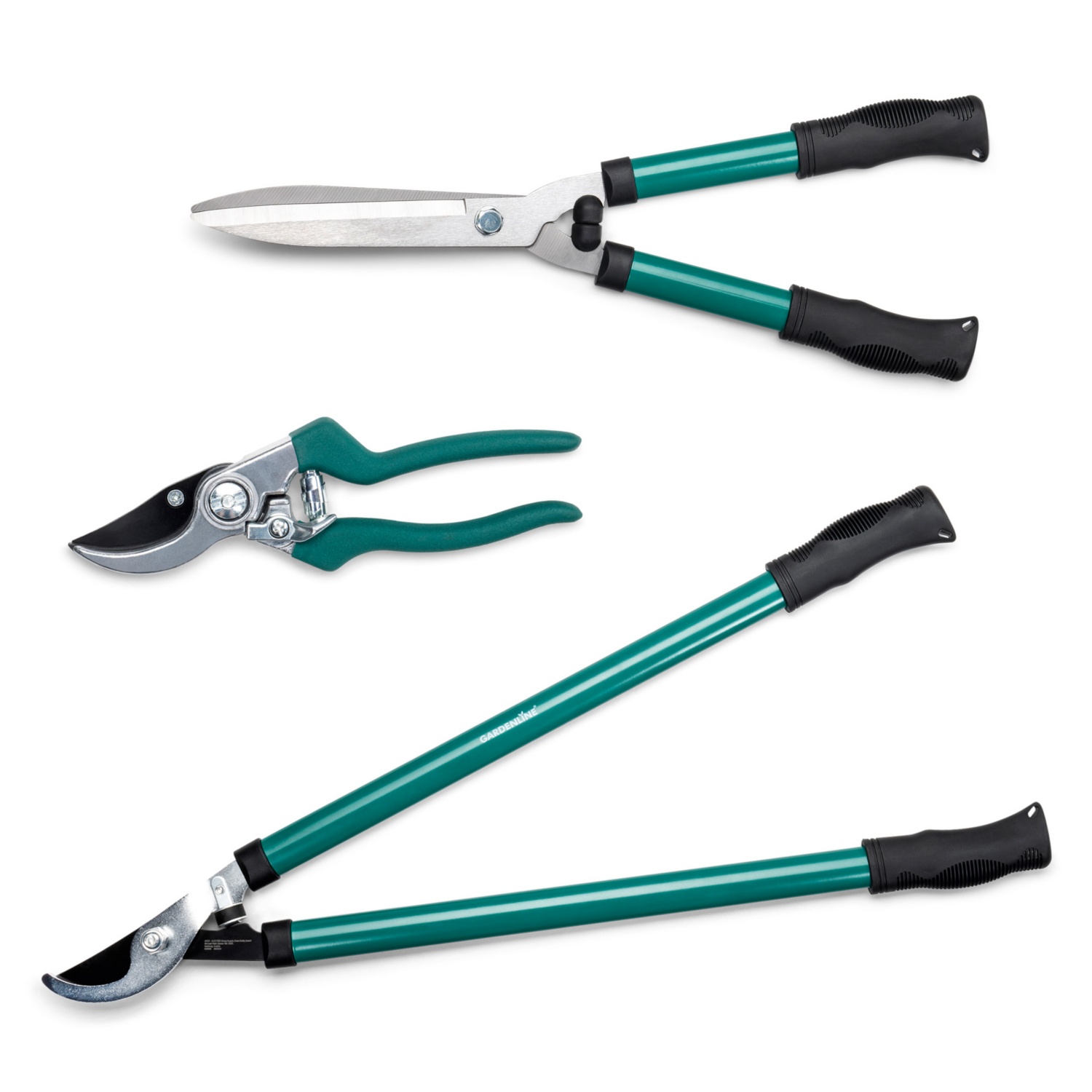 GARDENLINE Gartenscheren Set, 3-teilig