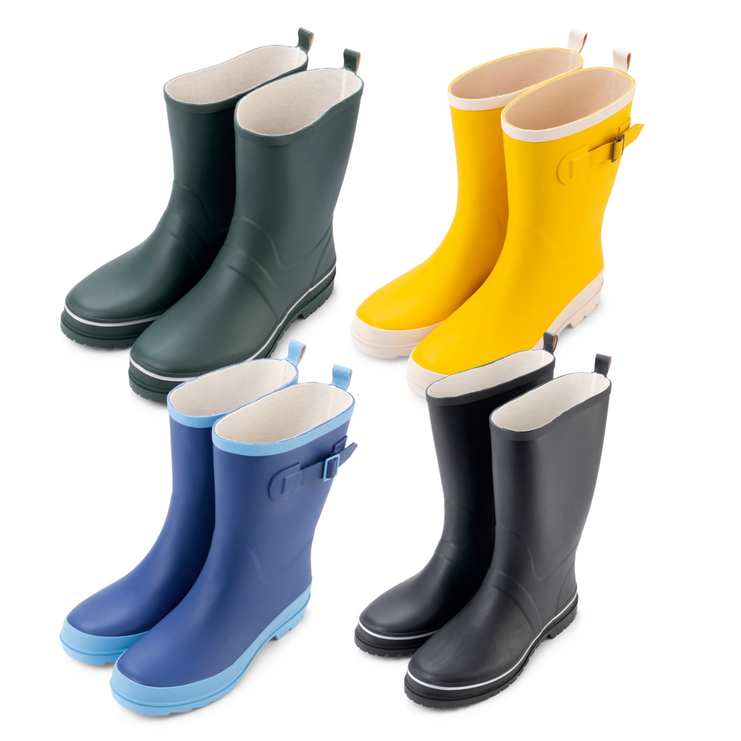 UP 2 FASHION Damen-/Herren-Regenstiefel
