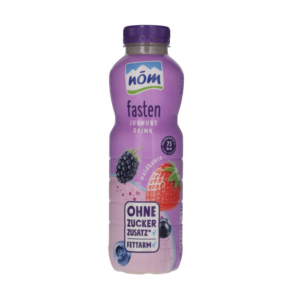 NÖM FASTEN Joghurtdrink, Waldbeere