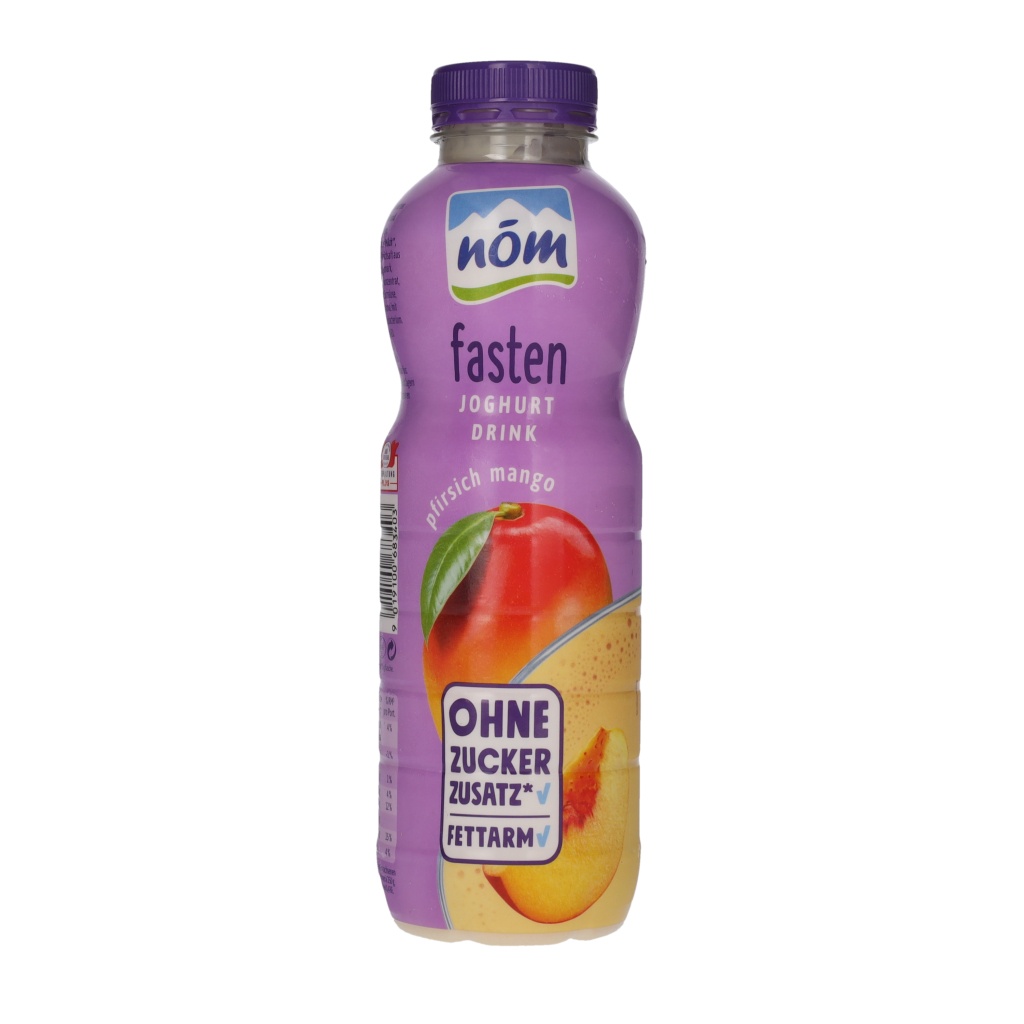 NÖM FASTEN Joghurtdrink, Pfirsich-Mango