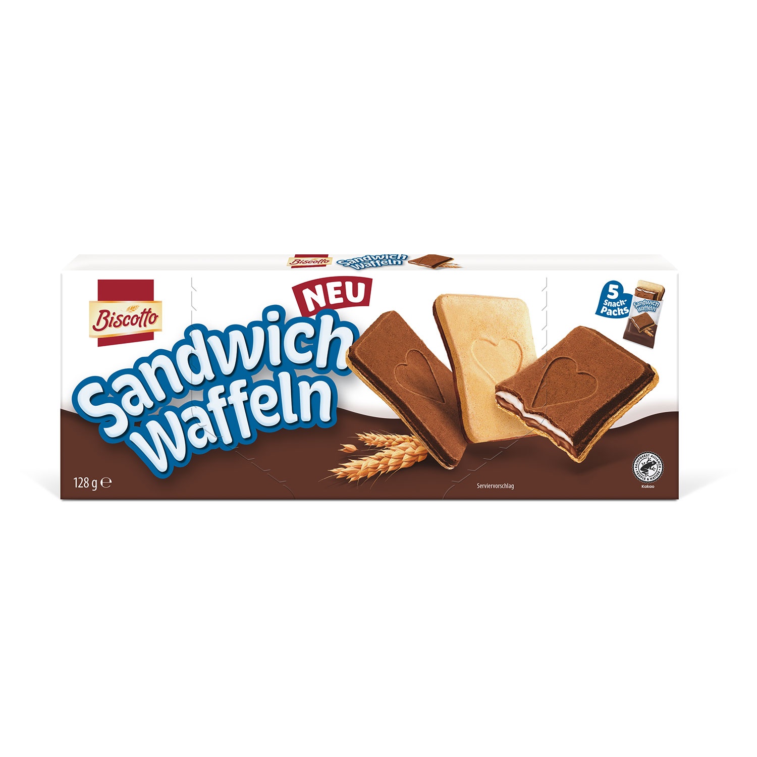 BISCOTTO Sandwich Waffeln 128 g