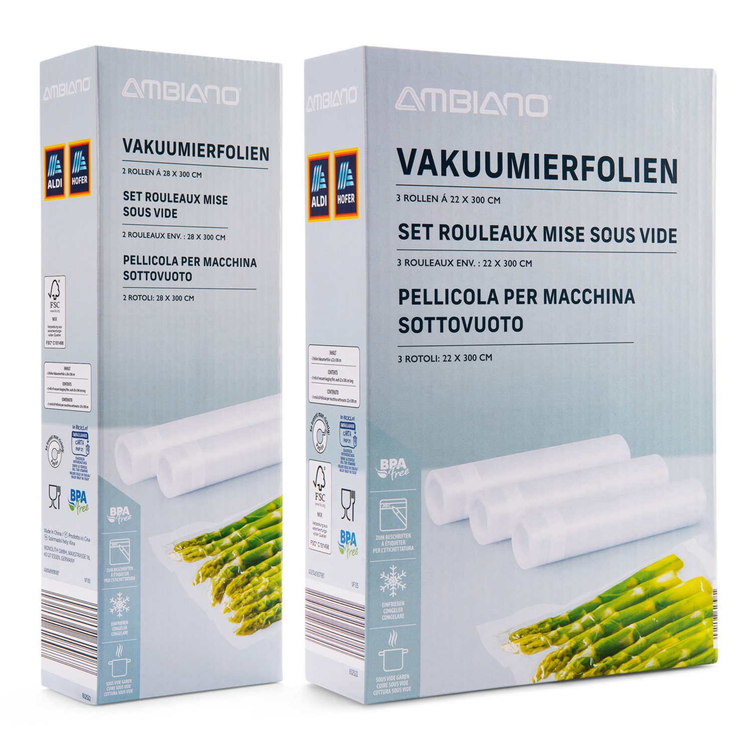 AMBIANO Vakuumierfolien