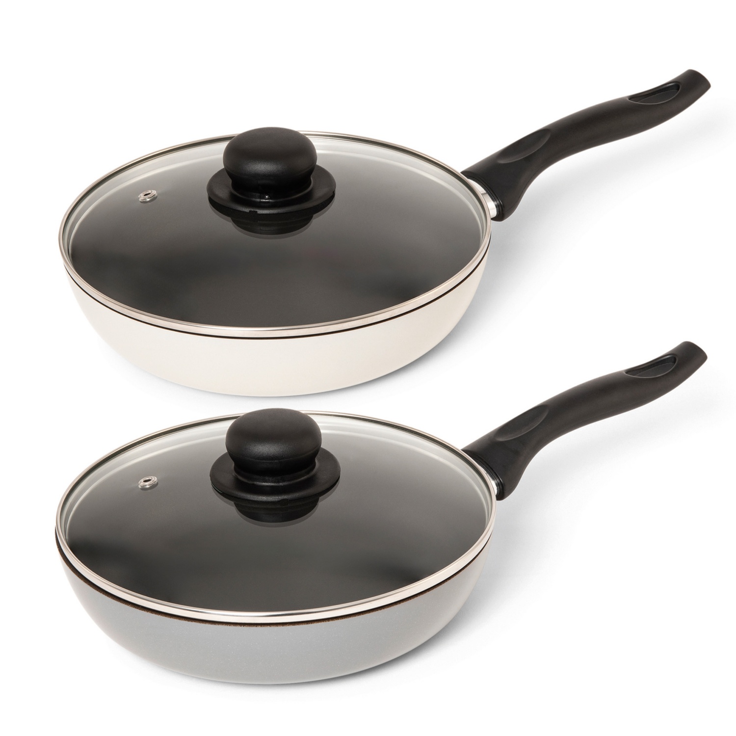 CROFTON Bratpfanne mit Glasdeckel, Ø 24 cm
