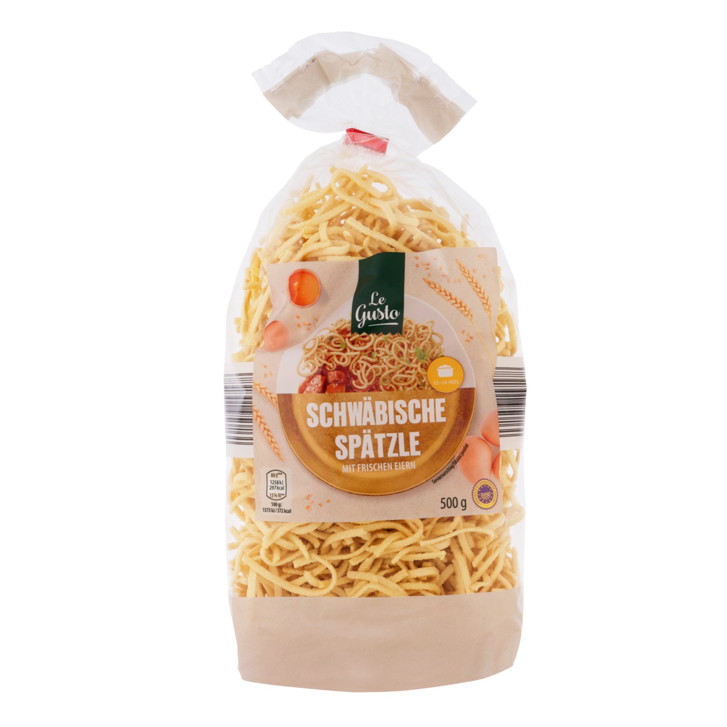 LE GUSTO Schwäbische Spätzle Pasta