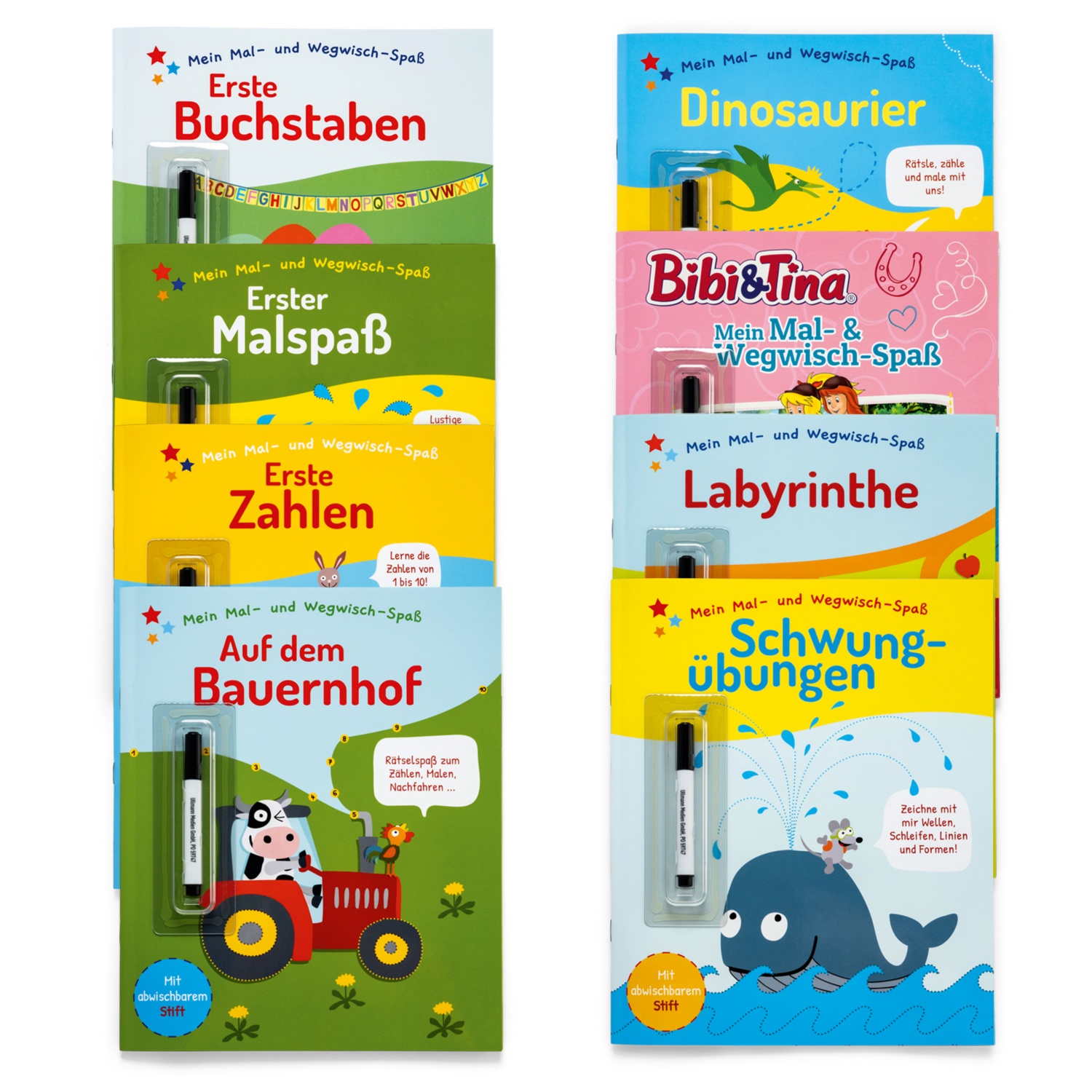 Mal-/Wegwisch-Heft
