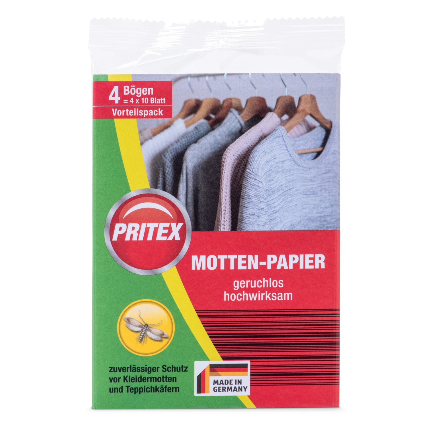 PRITEX Motten-Papier