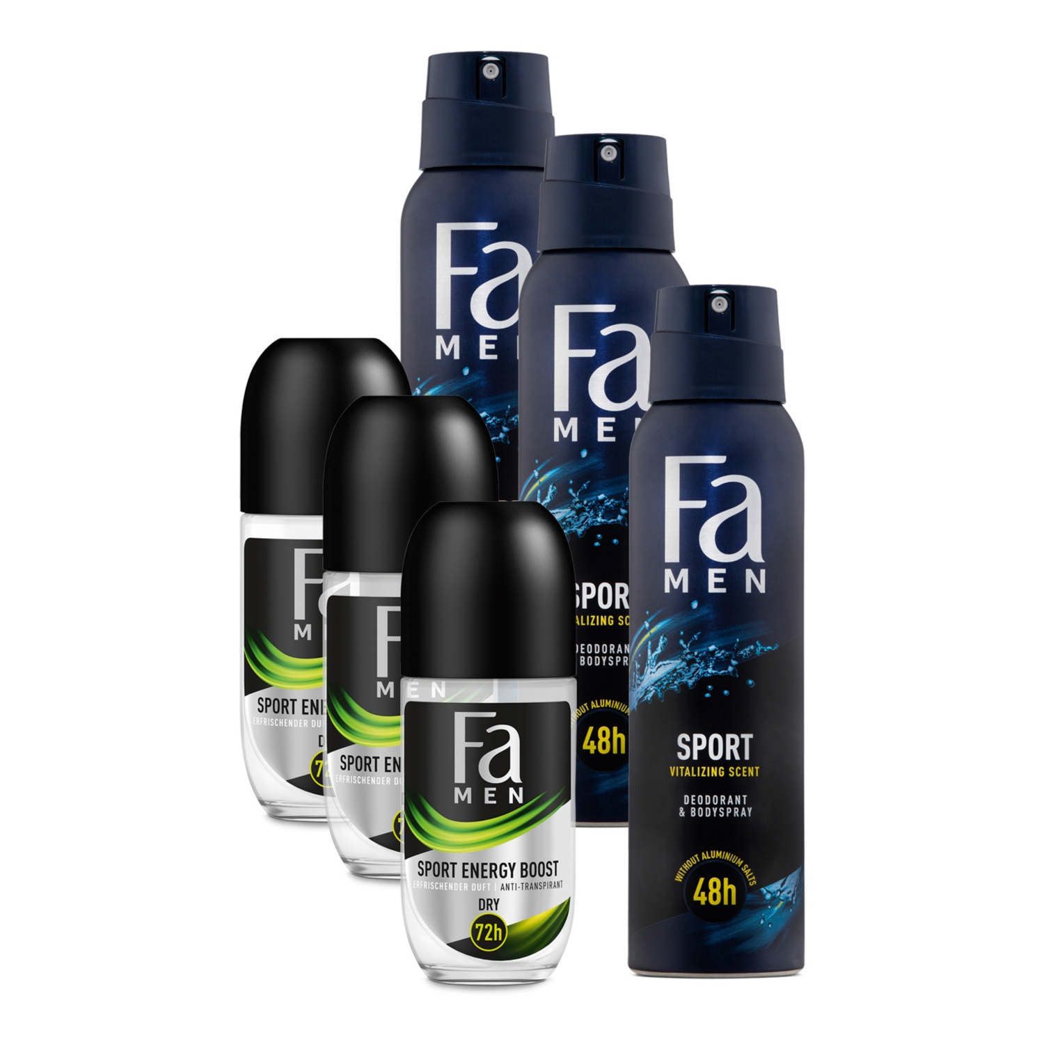 FA DEO MEN Trio