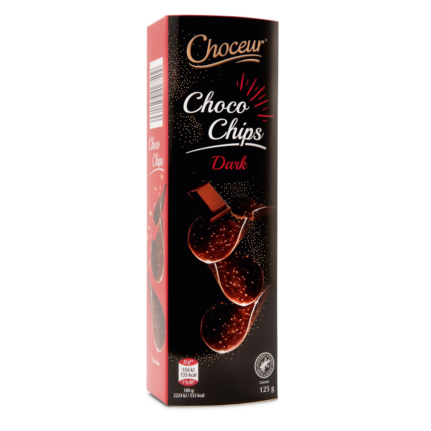 CHOCEUR Schoko Chips, Zartbitter