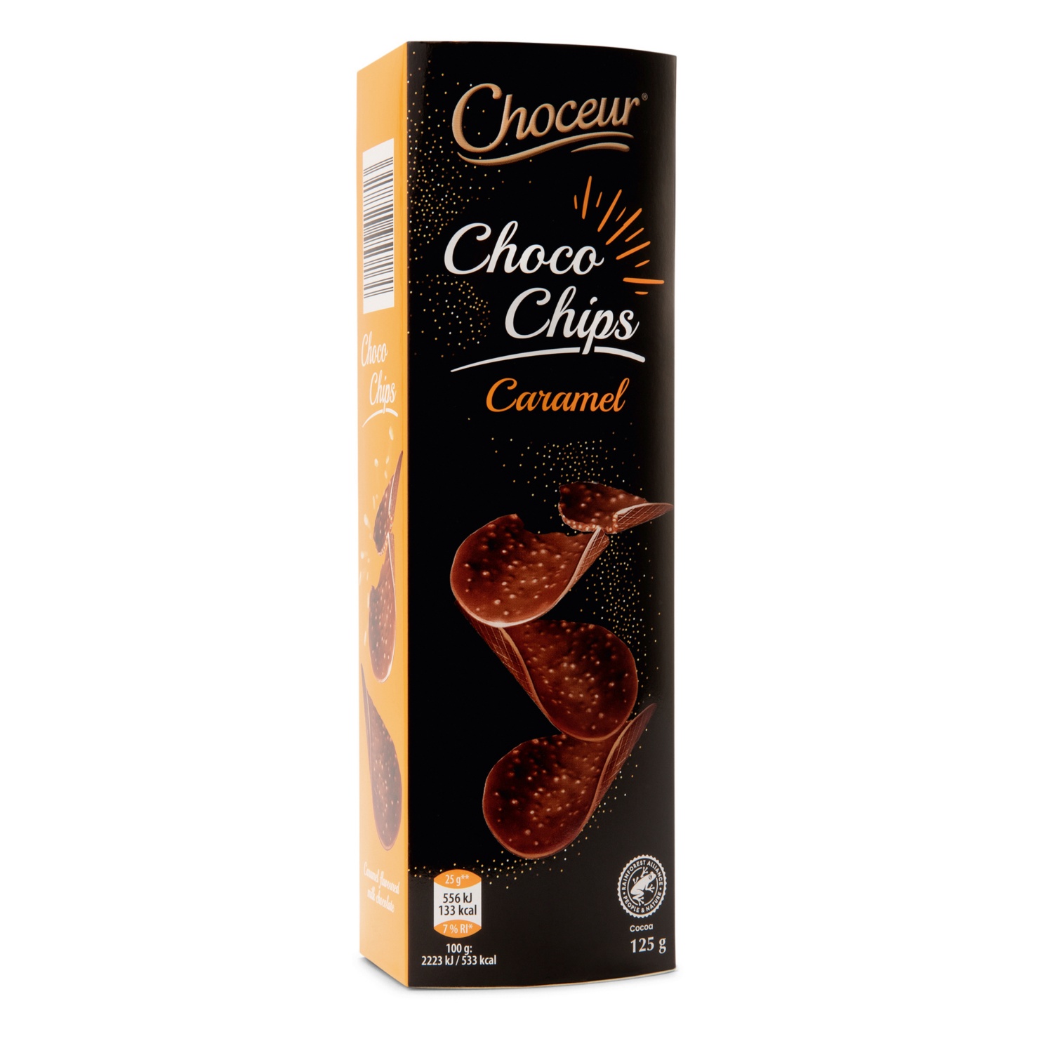 CHOCEUR Schoko Chips, Karamell