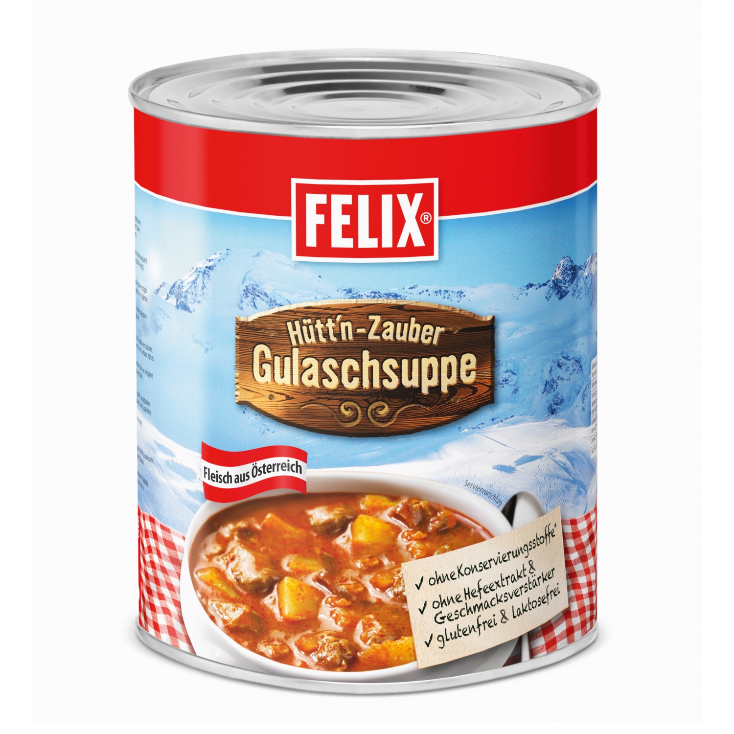 FELIX XXL Fertiggericht, Gulaschsuppe