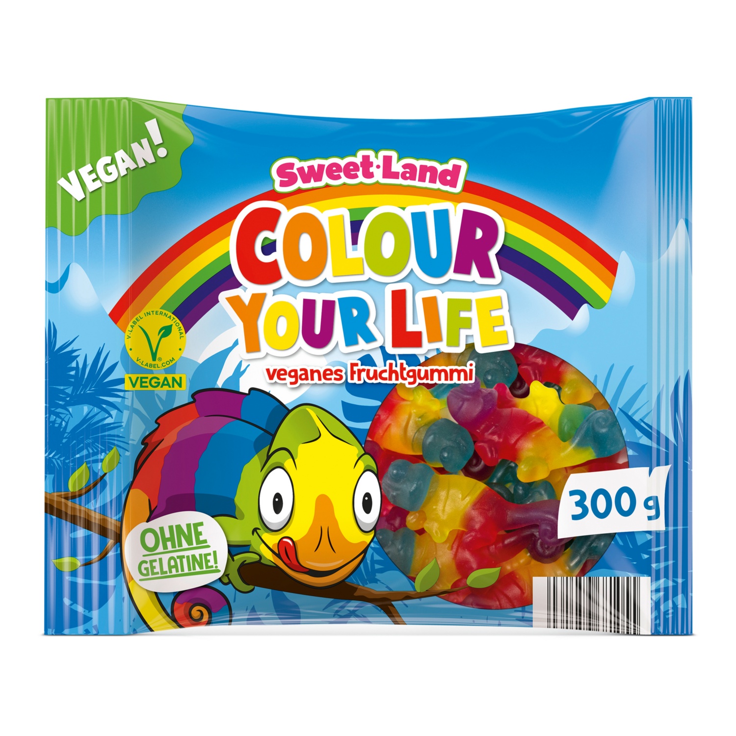 SWEET LAND Fruchtgummi Spaß, Chamäleon