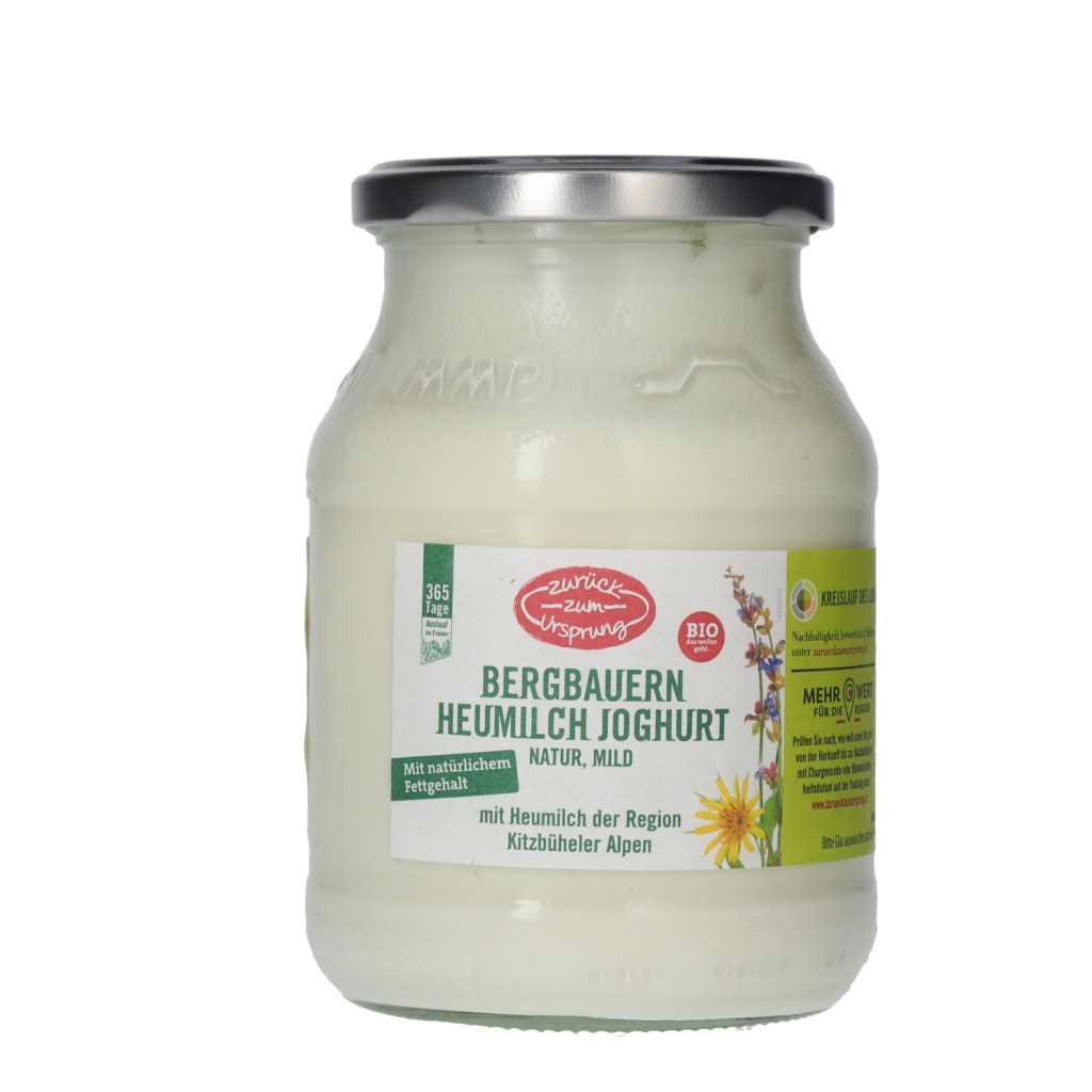 ZURÜCK ZUM URSPRUNG ZURÜCK ZUM URSPRUNG BIO-Naturjoghurt