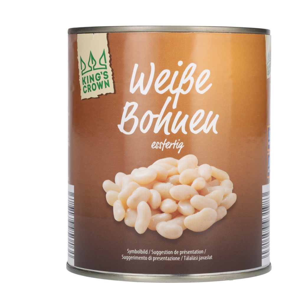 KING'S CROWN Weiße Bohnen