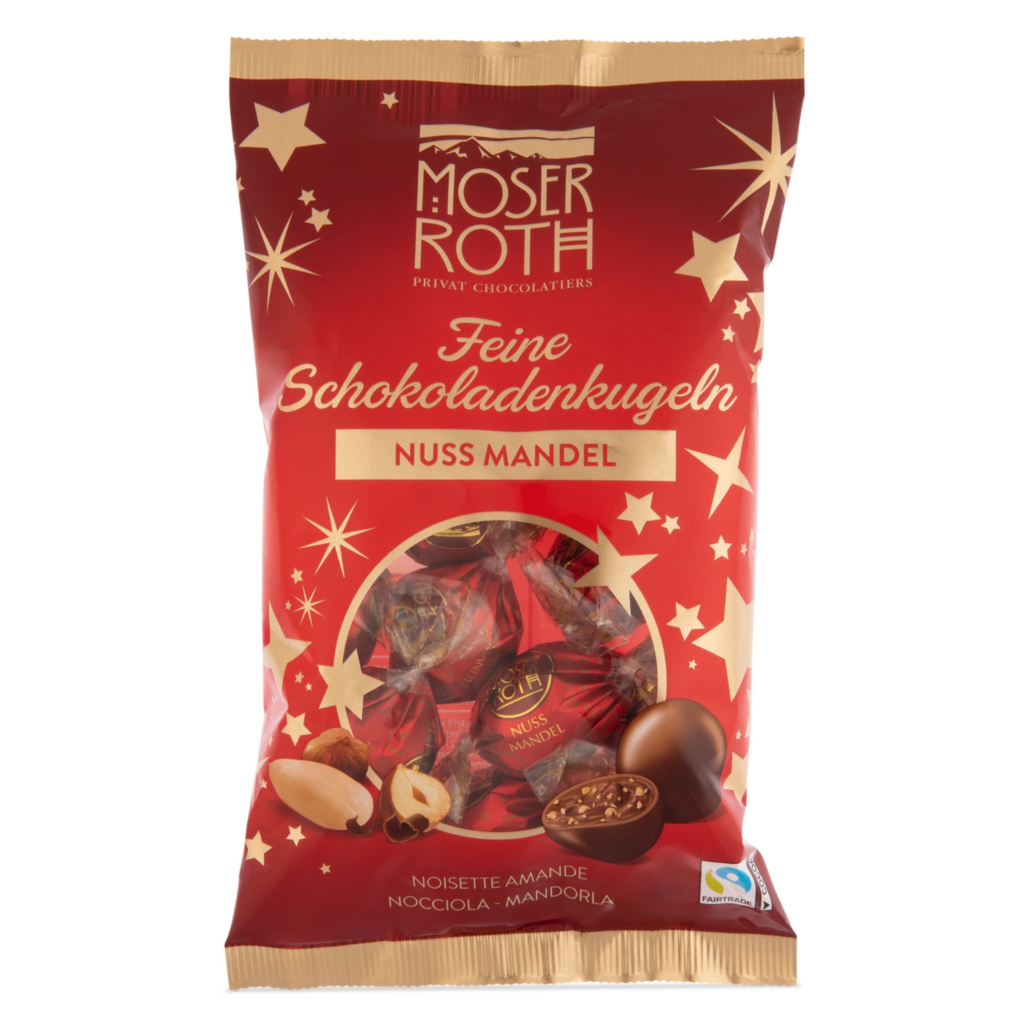MOSER ROTH Premium Schokokugeln, Nuss Mandel | HOFER