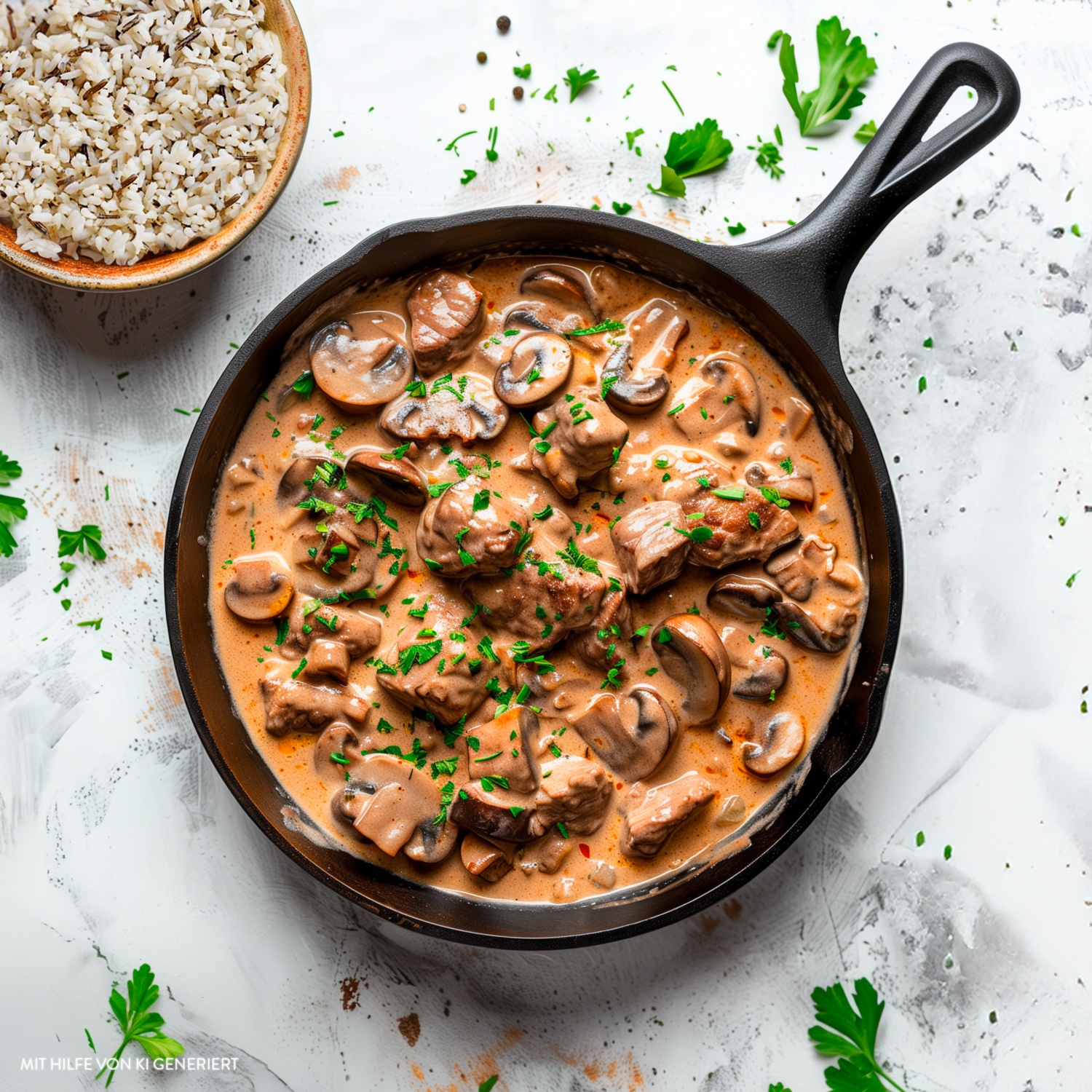 Zürcher Geschnetzeltes mit Wildreis | ALDI Rezeptwelt