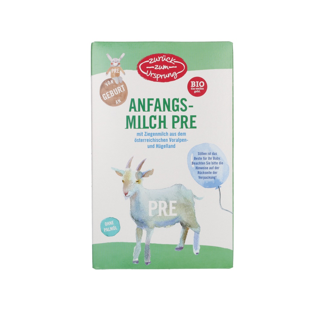 ZURÜCK ZUM URSPRUNG Anfangsmilch PRE Ziege