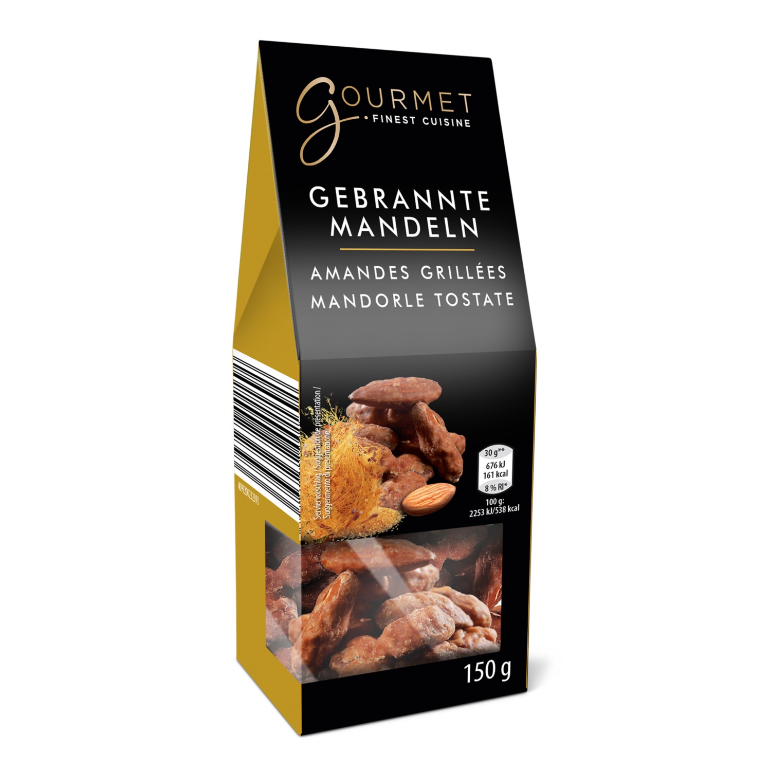 GOURMET Premium Mandeln, gebrannt