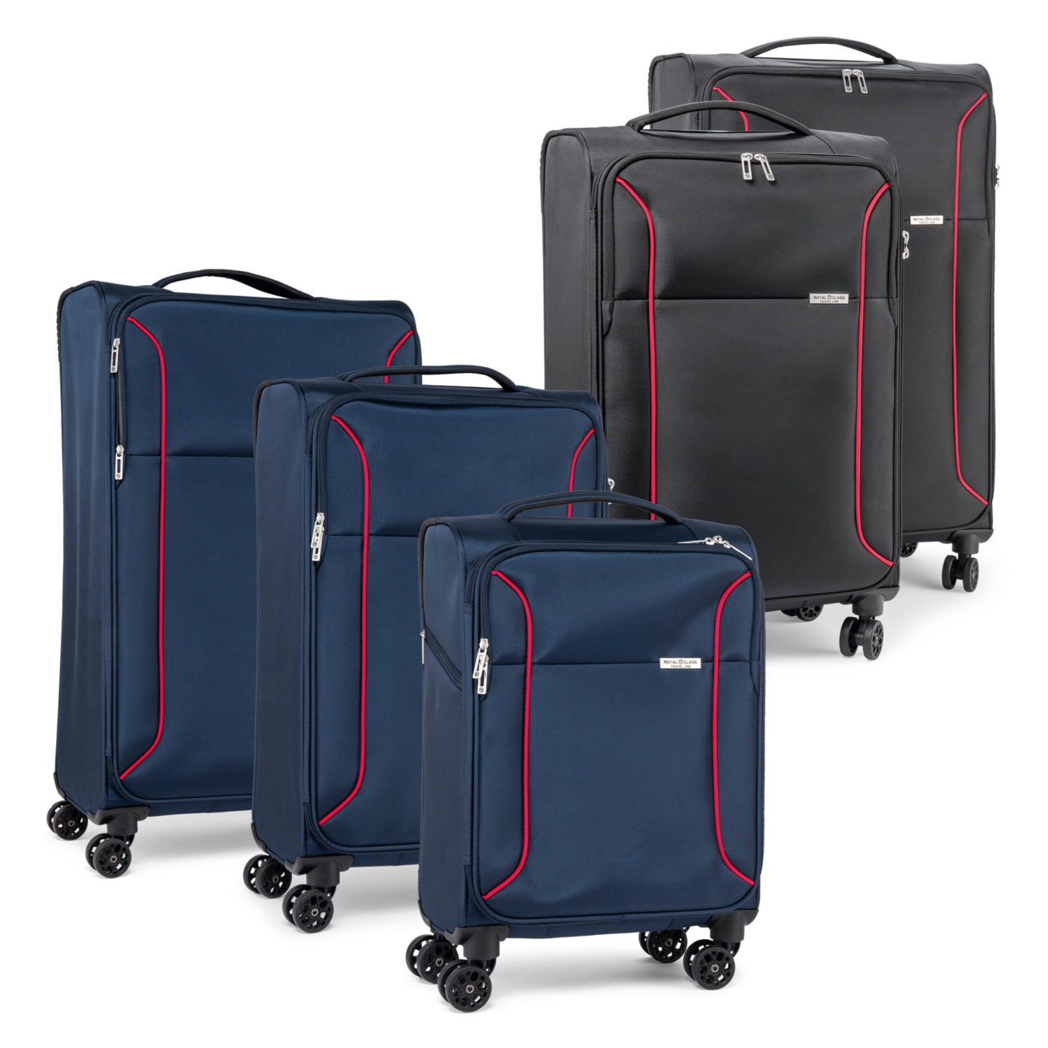 ROYAL CLASS Trolley-Reisekoffer-Set, ultraleicht