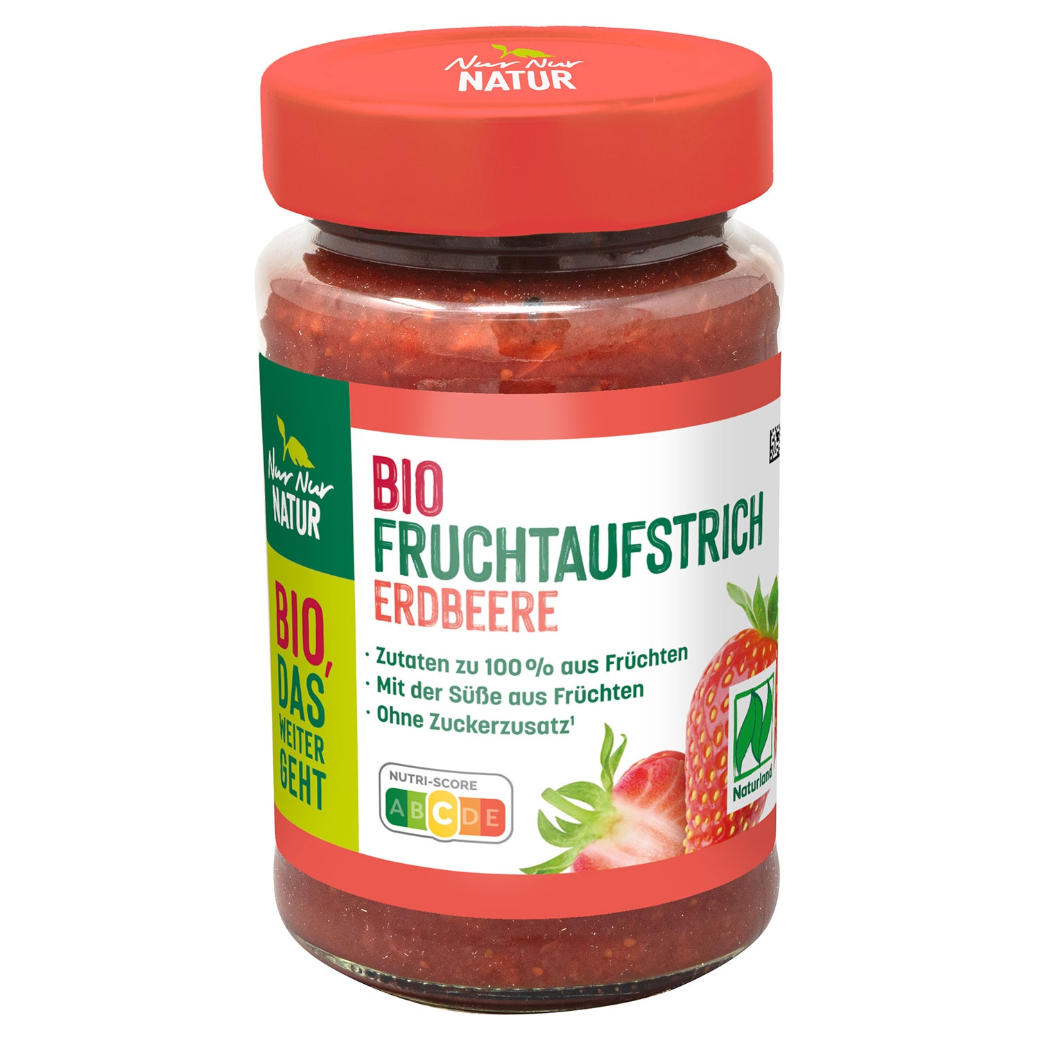 NUR NUR NATUR BioFruchtaufstrichErdbeere 250 g ALDI SÜD