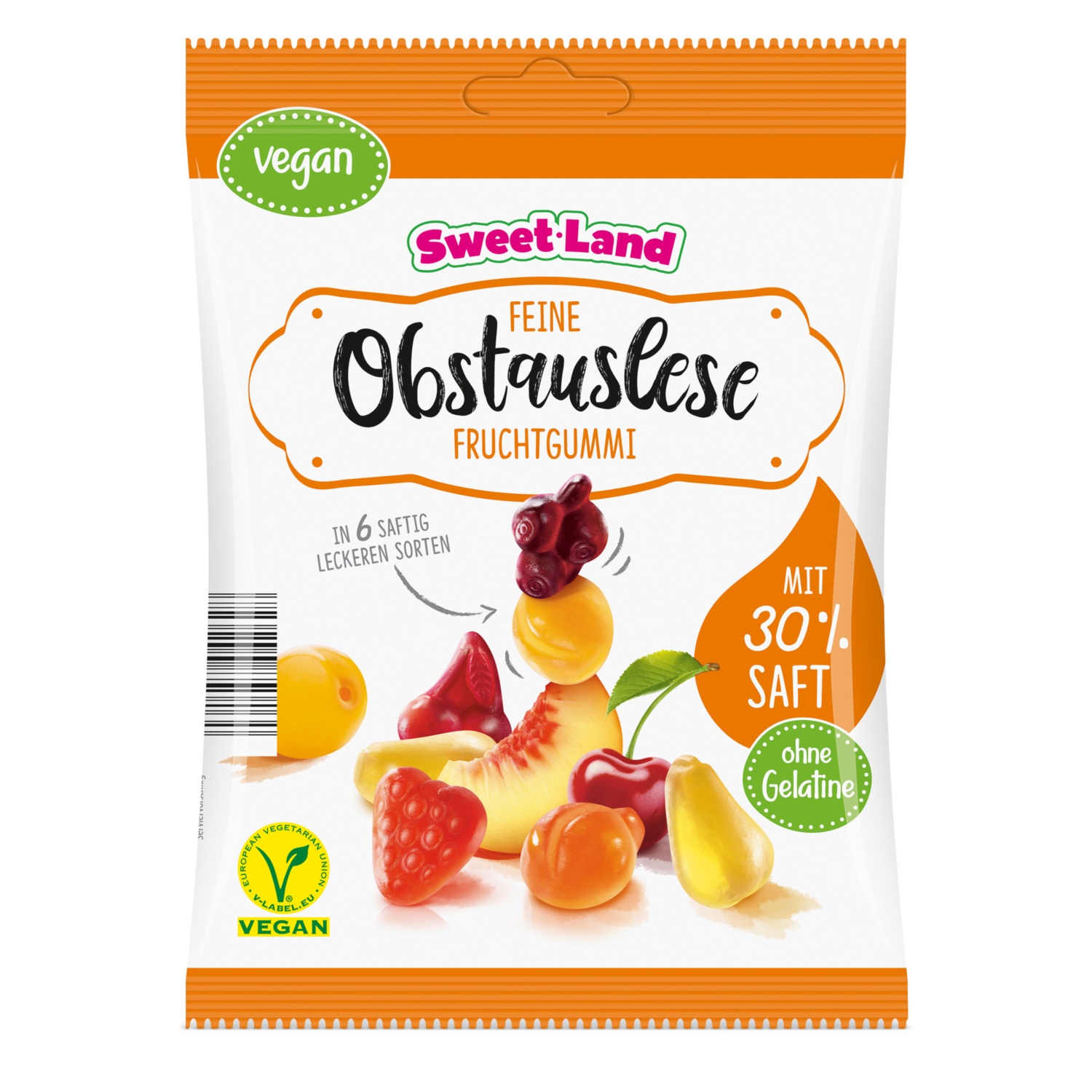 SWEET LAND Premium-Fruchtgummi, Obstauslese