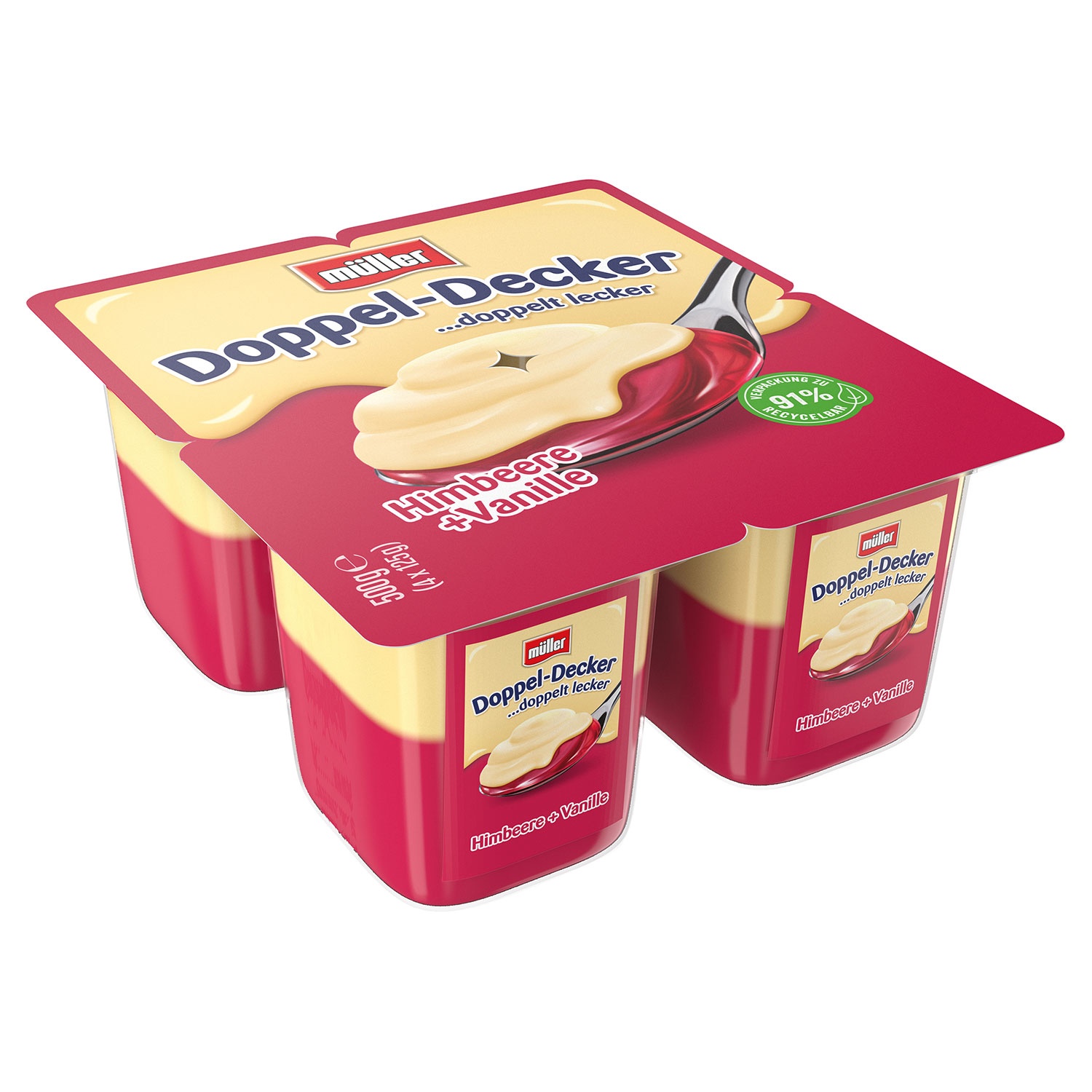 MÜLLER® Doppeldecker oder Wackelpudding 500 g ALDI SÜD