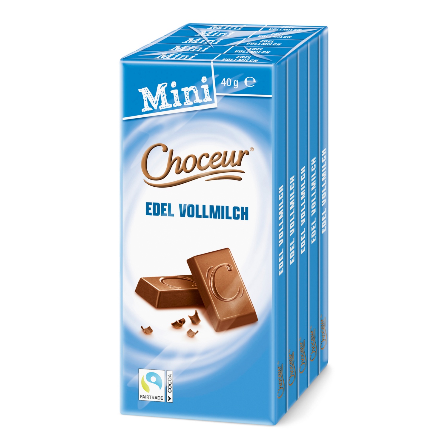 CHOCEUR Mini-Schokolade, Vollmilch