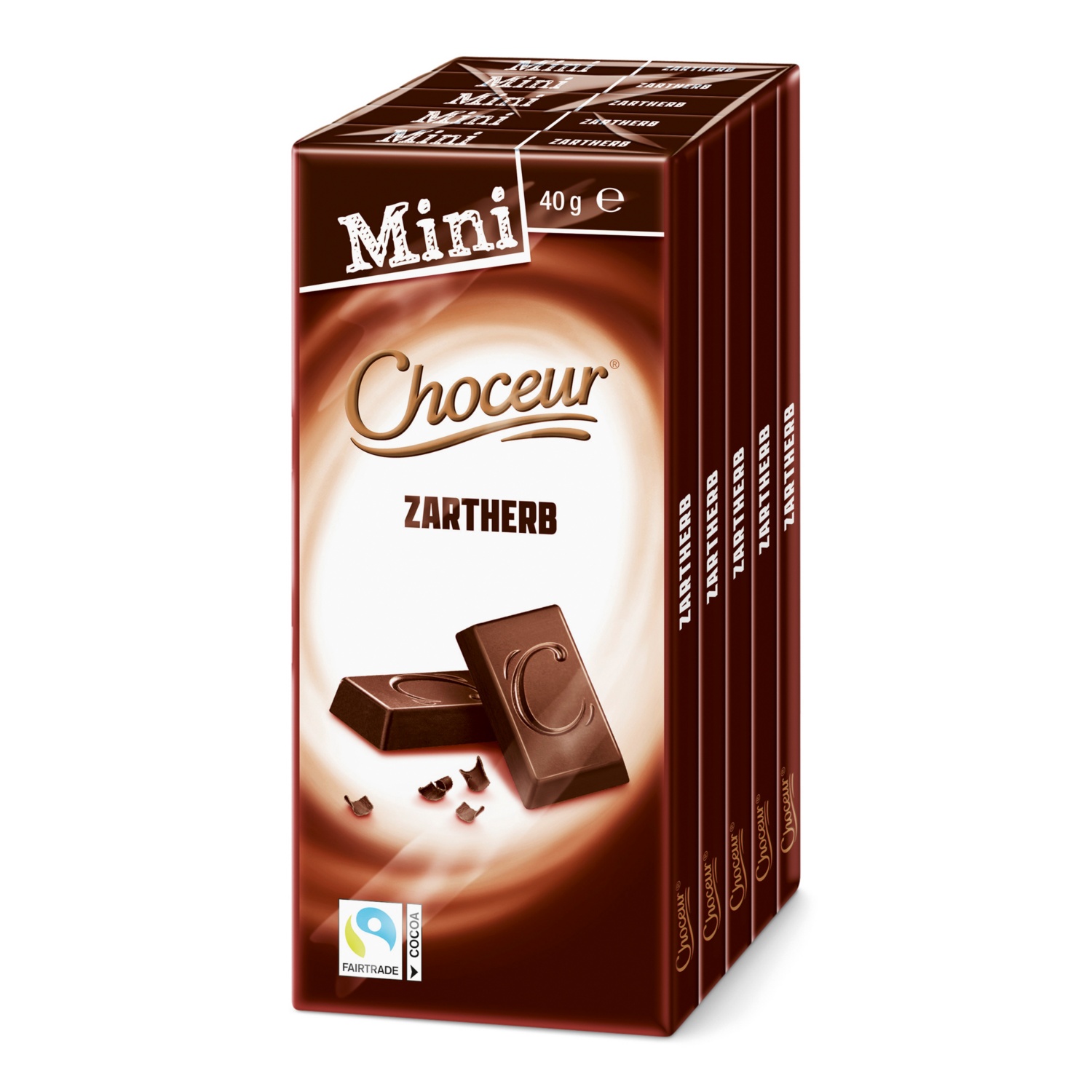CHOCEUR Mini-Schokolade, Zartbitter