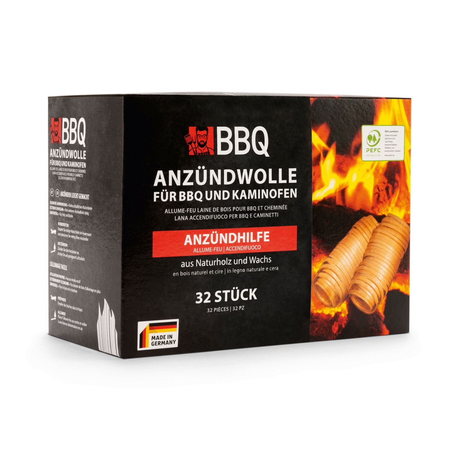 BBQ Anzündwolle
