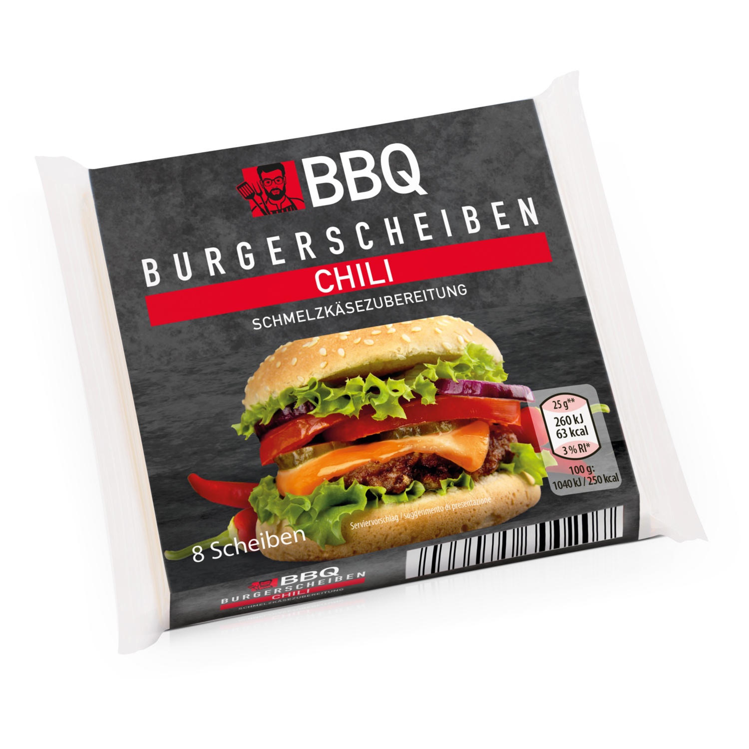 BBQ Chili-Burgerscheiben