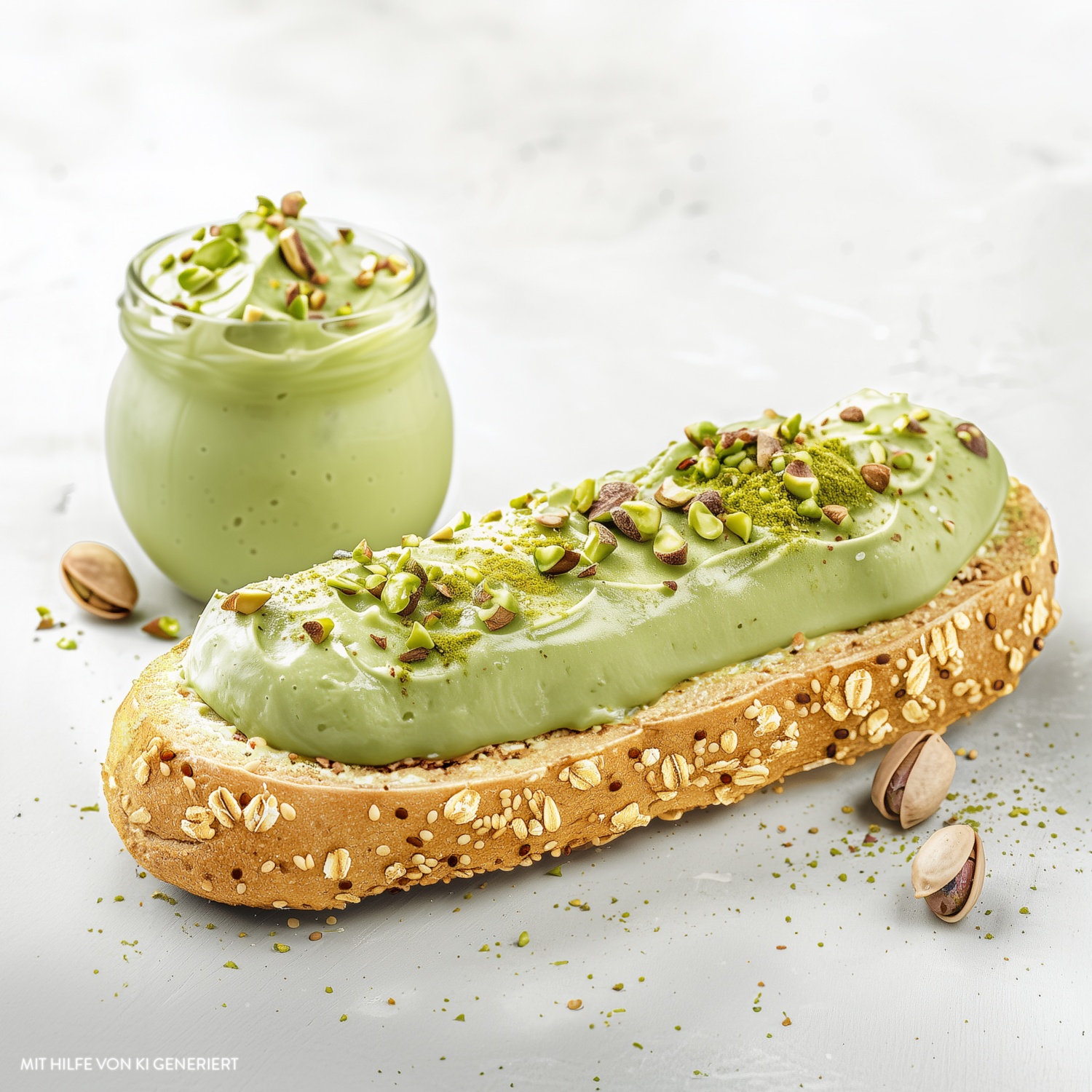 DinkelvollkornKrusti mit PistazienCreme ALDI Rezeptwelt