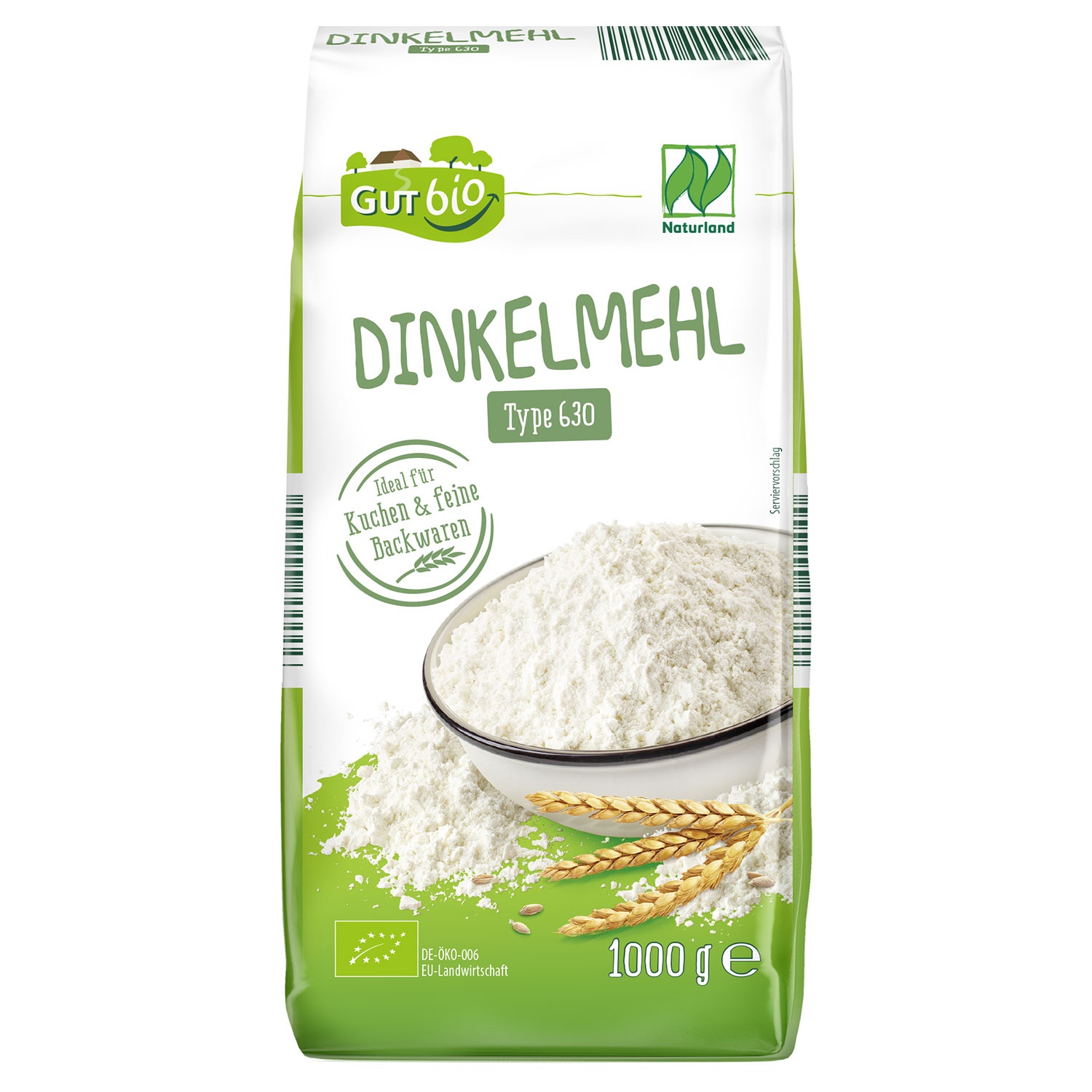 GUT BIO Bio-Dinkelmehl 1 kg, T630