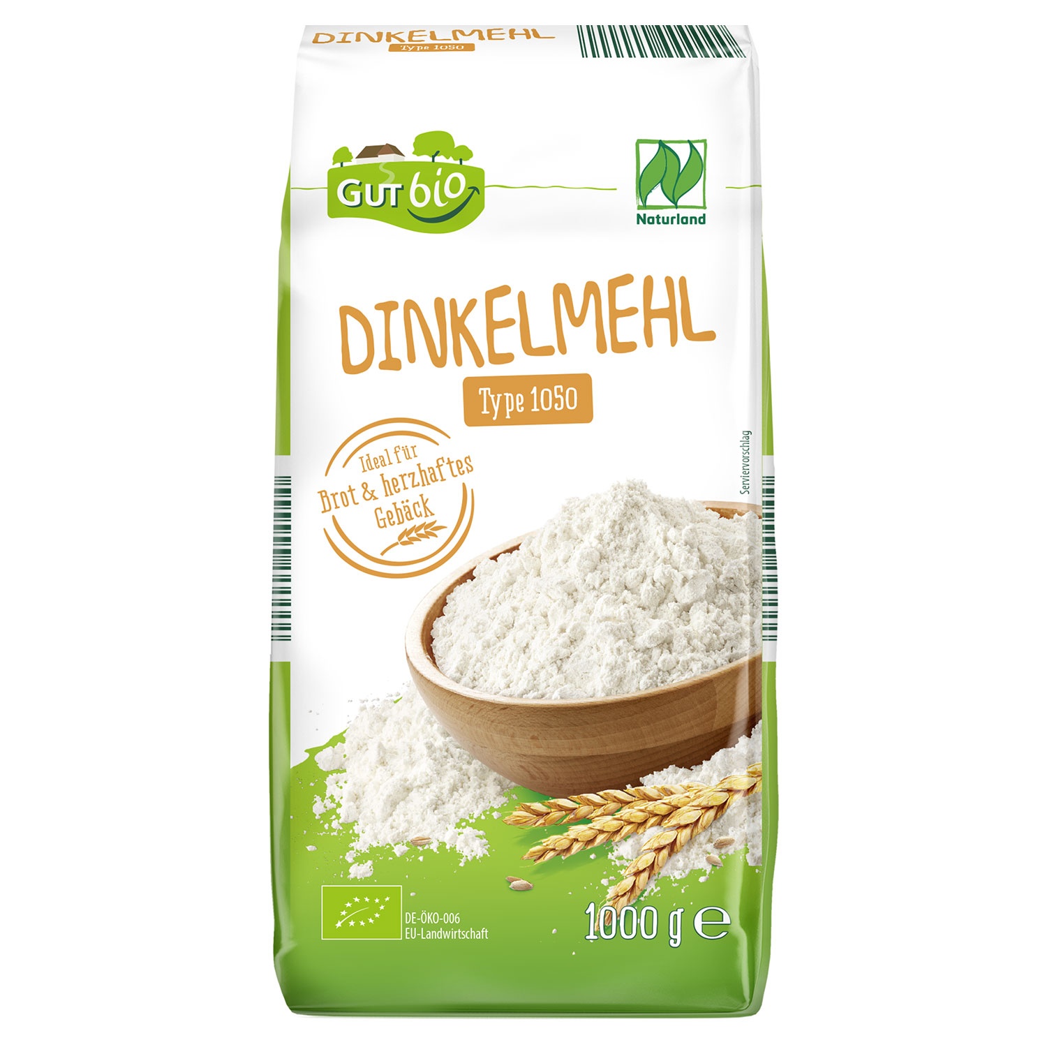 GUT BIO Bio-Dinkelmehl 1 kg, T1050
