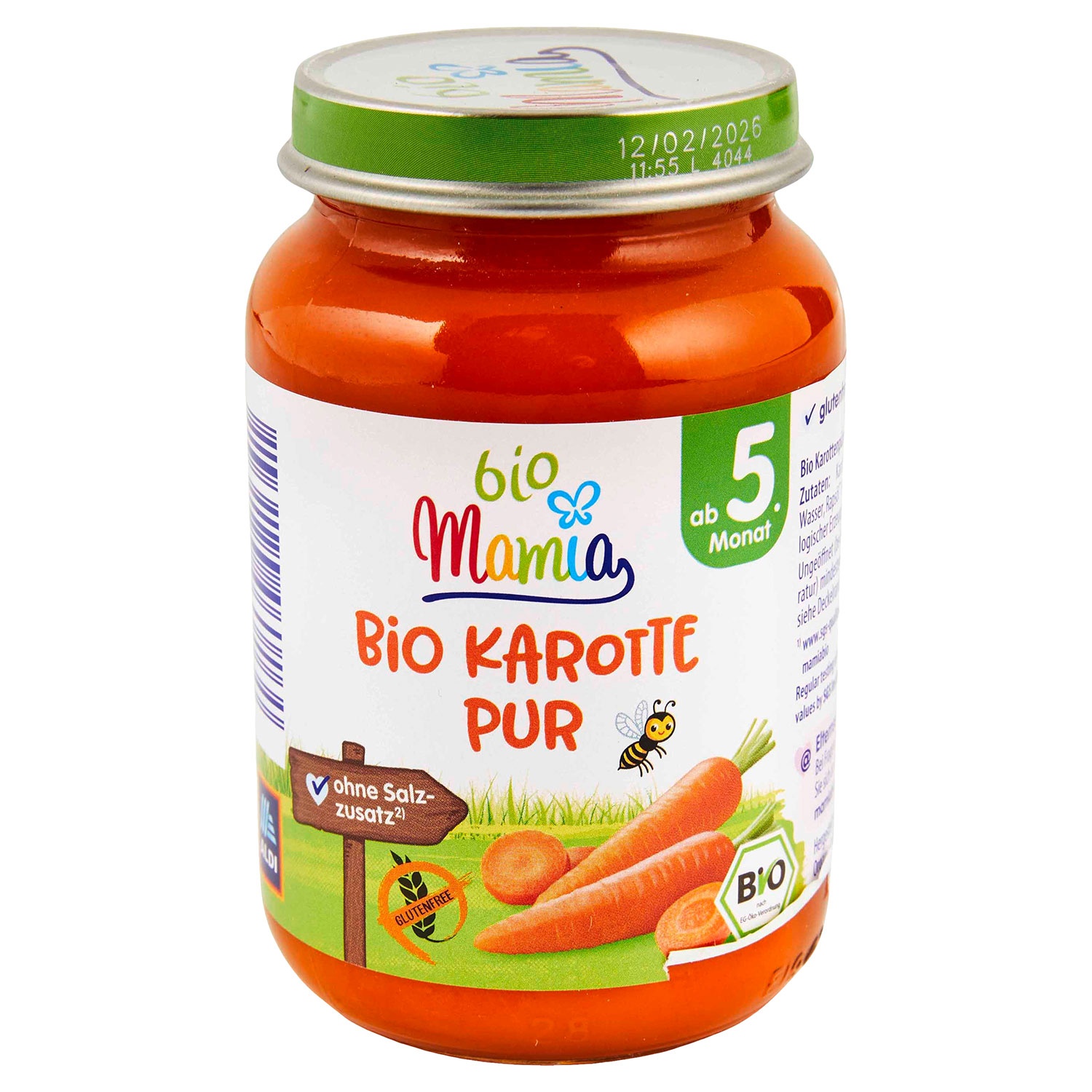 MAMIA BIO Bio-Gemüse pur 190 g