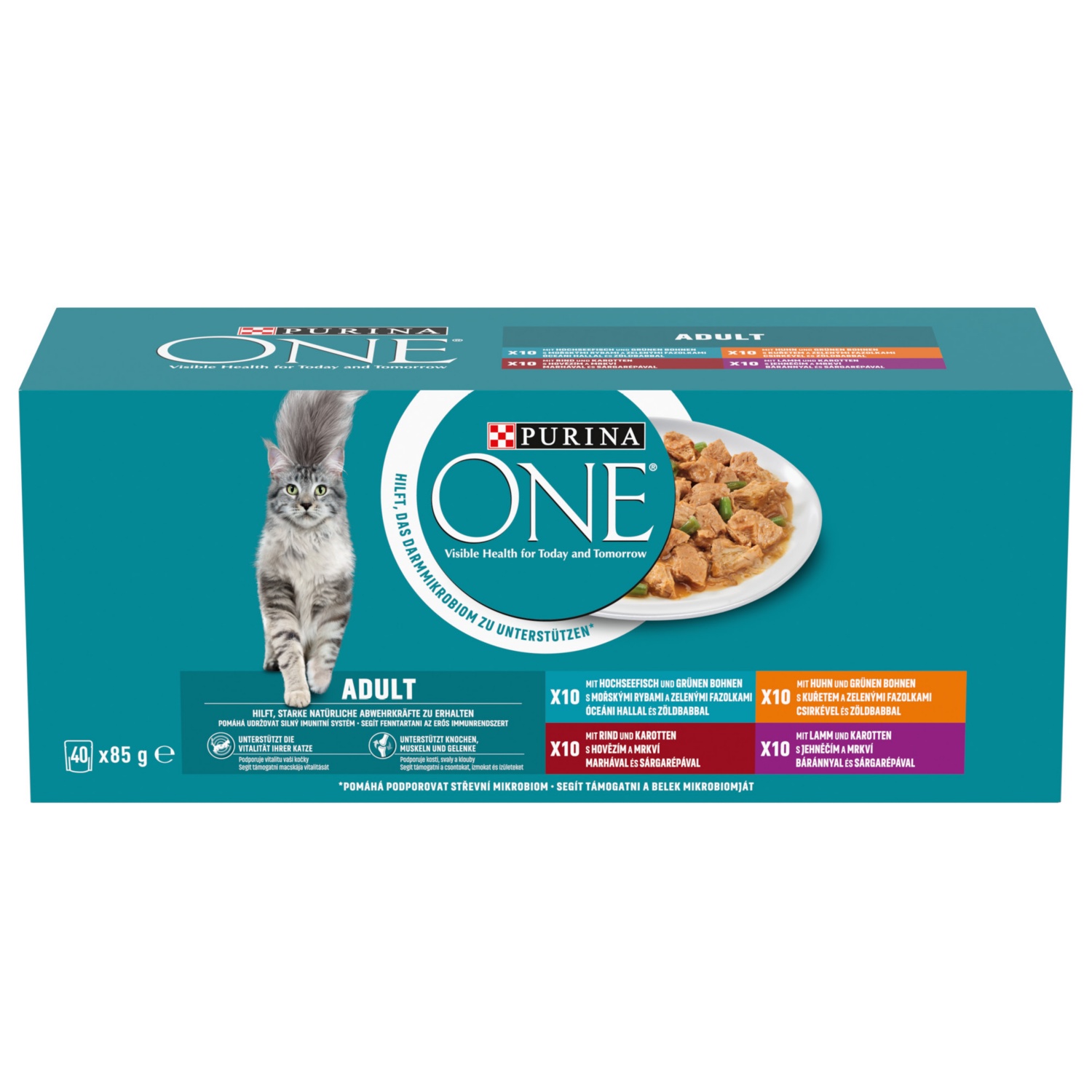 PURINA ONE Purina One Adult Huhn 40x85g ALDI SUISSE